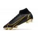 Nike Mercurial Superfly 8 Elite FG Noir Or