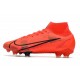 Nike Mercurial Superfly 8 Elite FG Rouge Noir