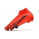 Nike Mercurial Superfly 8 Elite FG Rouge Noir