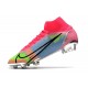 Nike Mercurial Superfly 8 Elite FG Rose Bleu Fluo