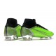 Nike Mercurial Superfly VIII Elite FG Vert Noir Argent