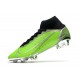 Nike Mercurial Superfly VIII Elite FG Vert Noir Argent