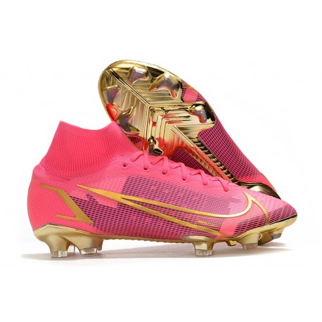 Nike Mercurial Superfly VIII Elite FG Rose Or Noir