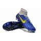 Chaussures Football Magista Obra FG - Terrain Sec - Jaune Marine Bleu Gris