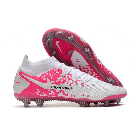 Nike Phantom GT Elite DF FG Blanc Rose