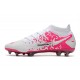 Nike Phantom GT Elite DF FG Blanc Rose