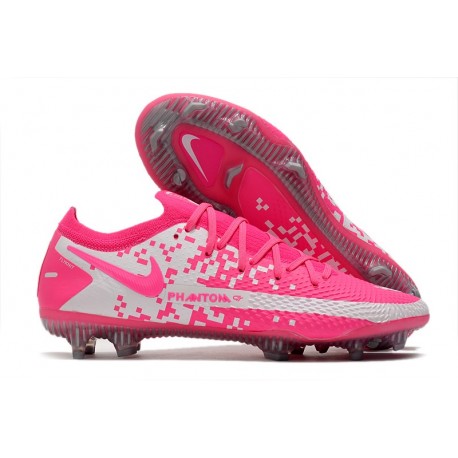 Nike Phantom GT Elite FG Rose Blanc