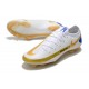 Nike Phantom GT Elite FG Blanc Or Bleu