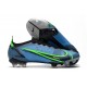 Nike Mercurial Vapor 14 Elite FG Bleu Noir Volt