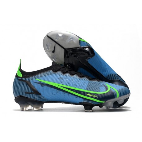 Nike Mercurial Vapor 14 Elite FG Bleu Noir Volt