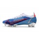 Nike Mercurial Vapor 14 Elite FG Bleu Argent Rouge