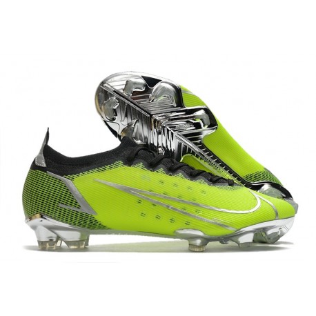 Nike Mercurial Vapor 14 Elite FG Vert Noir Argent