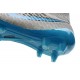 Chaussures Football Magista Obra FG - Terrain Sec - Gris Loup Bleu Turquoise Noir