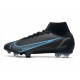 Nike Mercurial Superfly VIII Elite FG Noir Gris Acier