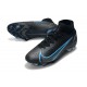 Nike Mercurial Superfly VIII Elite FG Noir Gris Acier