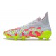 adidas Predator Freak + FG/AG Blanc Orange Volt