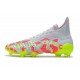 adidas Predator Freak + FG/AG Blanc Orange Volt