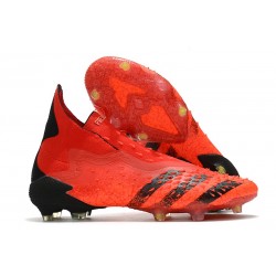 adidas Predator Freak + FG/AG Rouge Noir Rouge Solaire