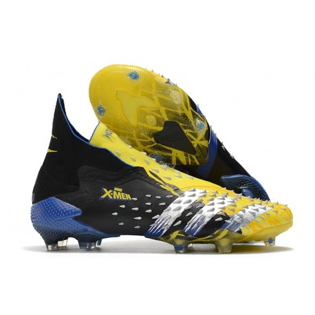 adidas Predator Freak + FG/AG X-Men Wolverine - Jaune Argent Noir