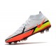 Nike Phantom GT2 Elite DF FG Blanc Carmin Volt