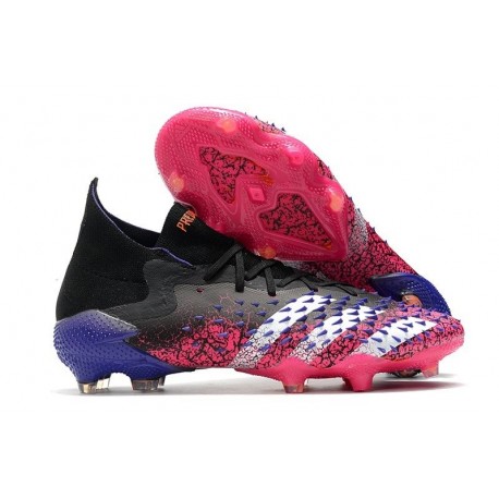 adidas Predator Freak.1 FG/AG Noir Blanc Rose Choc