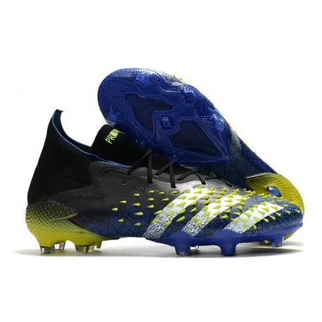 adidas Predator Freak.1 FG/AG Bleu Jaune Blanc