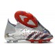 adidas Predator Freak.1 FG/AG Argent Métallique Noir Foncé Equipe Bleu