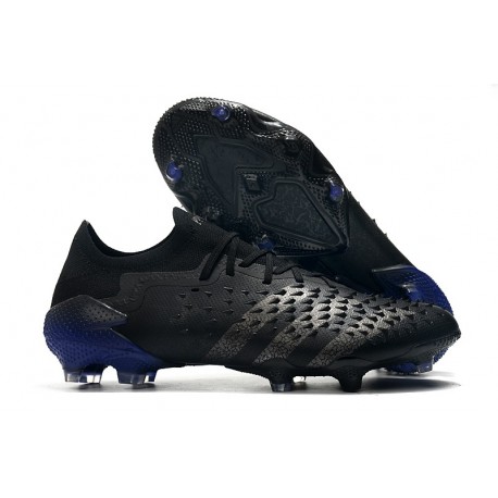 adidas Predator Freak.1 Low FG/AG Noir Acier Métallique Encre Sonic