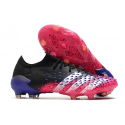 adidas Predator Freak.1 Low FG/AG Superspectral - Noir Blanc Rose