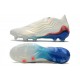 Crampons adidas Copa Sense+ FG Blanc Bleu