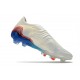 Crampons adidas Copa Sense+ FG Blanc Bleu