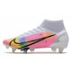 Nike Mercurial Superfly 8 Elite SG-Pro AC Blanc Multicolore