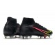 Nike Mercurial Superfly 8 Elite SG-Pro AC Black x Prism - Noir Cyber