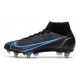 Nike Mercurial Superfly 8 Elite SG-Pro AC Noir Gris Acier