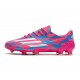 Adidas F50 Ghosted Adizero HT FG Rose Bleu Blanc