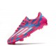 Adidas F50 Ghosted Adizero HT FG Rose Bleu Blanc