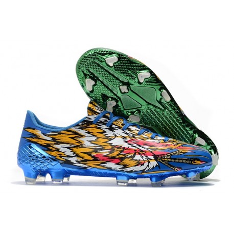 Adidas F50 Ghosted Adizero HT FG Vert Bleu