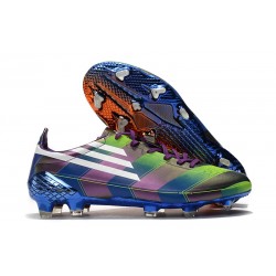 Adidas F50 Ghosted Adizero HT FG Violet Vert Orange