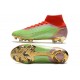 Nike Mercurial Superfly VIII Elite FG Vert Rouge Or