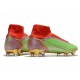 Nike Mercurial Superfly VIII Elite FG Vert Rouge Or