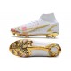 Nike Mercurial Superfly VIII Elite FG Blanc Rose Or