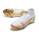 Nike Mercurial Superfly VIII Elite FG Blanc Rose Or