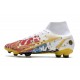 Nike Mercurial Superfly VIII Elite FG Ronaldo Blanc Rose Or