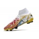 Nike Mercurial Superfly VIII Elite FG Ronaldo Blanc Rose Or