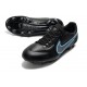 Crampons Nike Tiempo Legend 9 Elite FG Noir Gris Acier