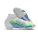 Nike Mercurial Superfly VIII Elite FG Blanc Bleu