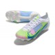 Nike Mercurial Vapor 14 Elite FG Blanc Bleu