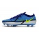 Nike Phantom GT2 Elite FG Sapphire Volt Gris Brouillard Bleu