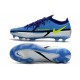 Nike Phantom GT2 Elite FG Sapphire Volt Gris Brouillard Bleu