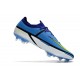 Nike Phantom GT2 Elite FG Sapphire Volt Gris Brouillard Bleu